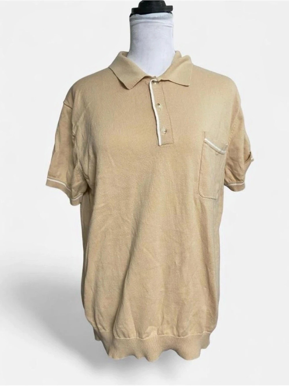 The Normal Brand Robles Knit Polo Men's Brown Polo Shirt